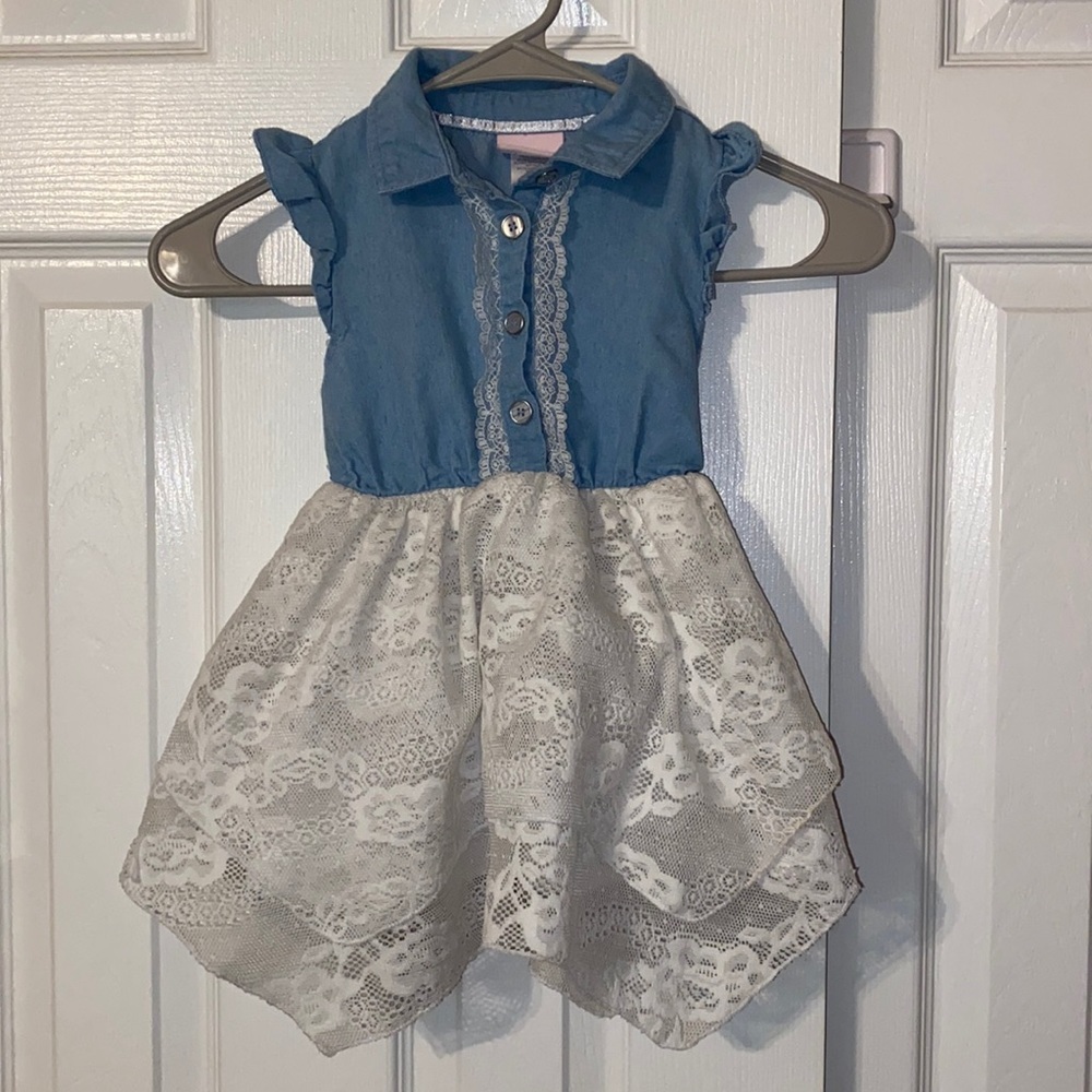 Little Lass Girls 4 Dress Shirt